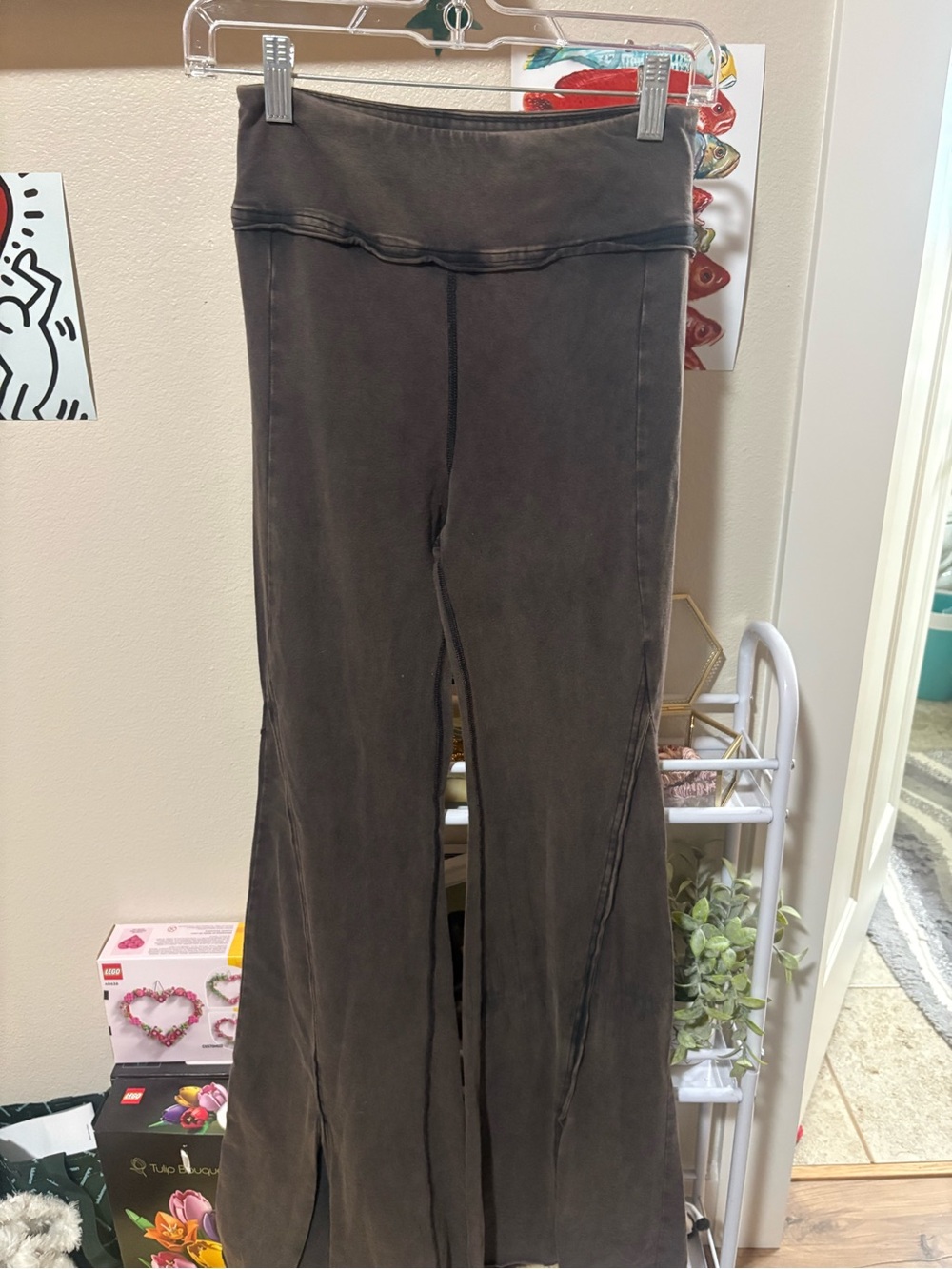 Free People hot shot kick flare pants